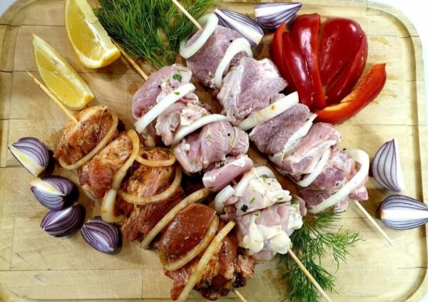 Sealiha šašlõkk kaelakarbonaadist 1kg