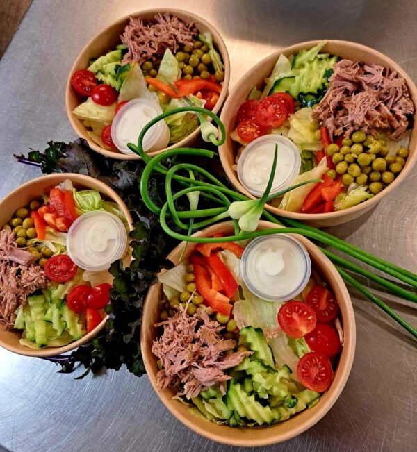 Rebitud sealihaga salat 250g - Image 2